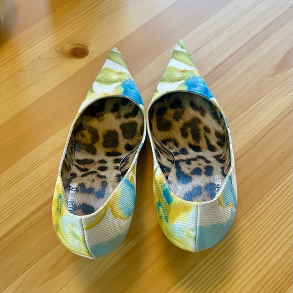 Roberto Cavalli floral kitten heels - Picture 5 of 9
